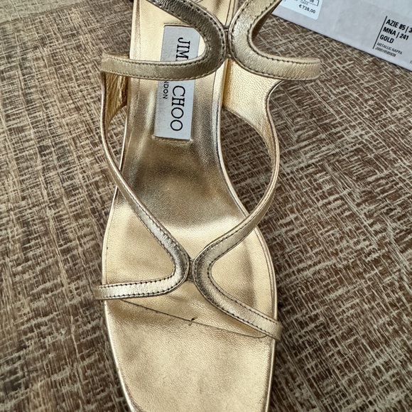 Jimmy Choi Azie: gold. Size 38 - Picture 5 of 6